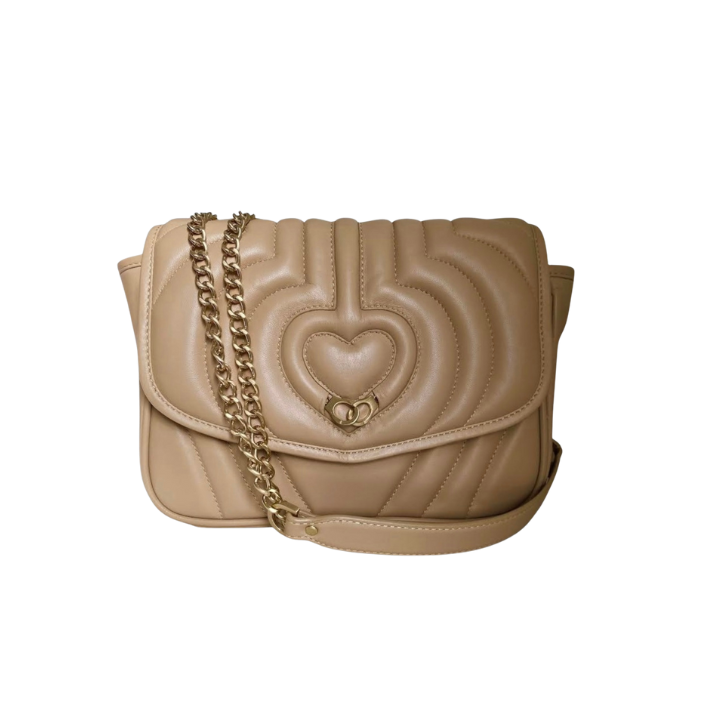 Sac trotteur à rabat - Camel