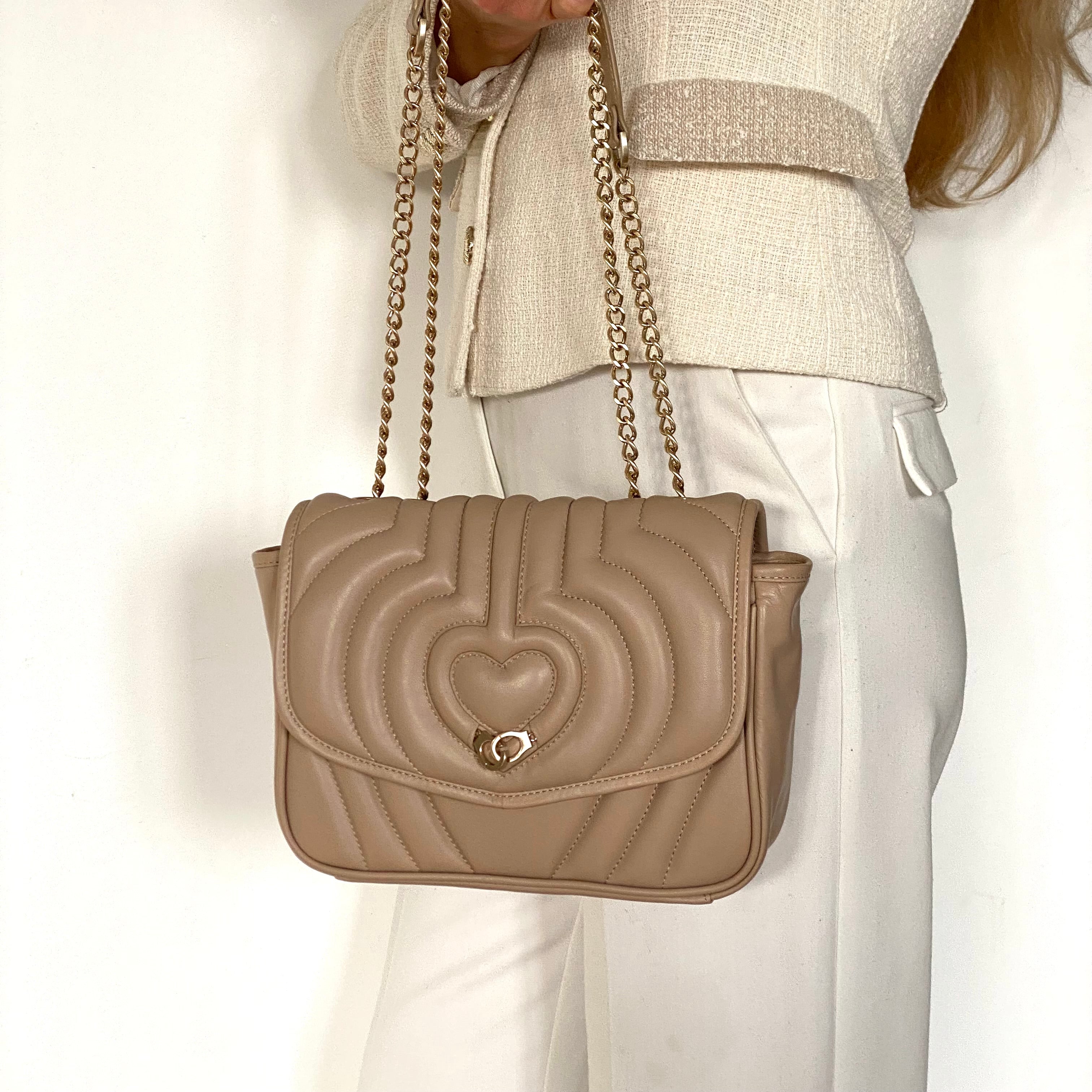 Sac trotteur à rabat - Camel