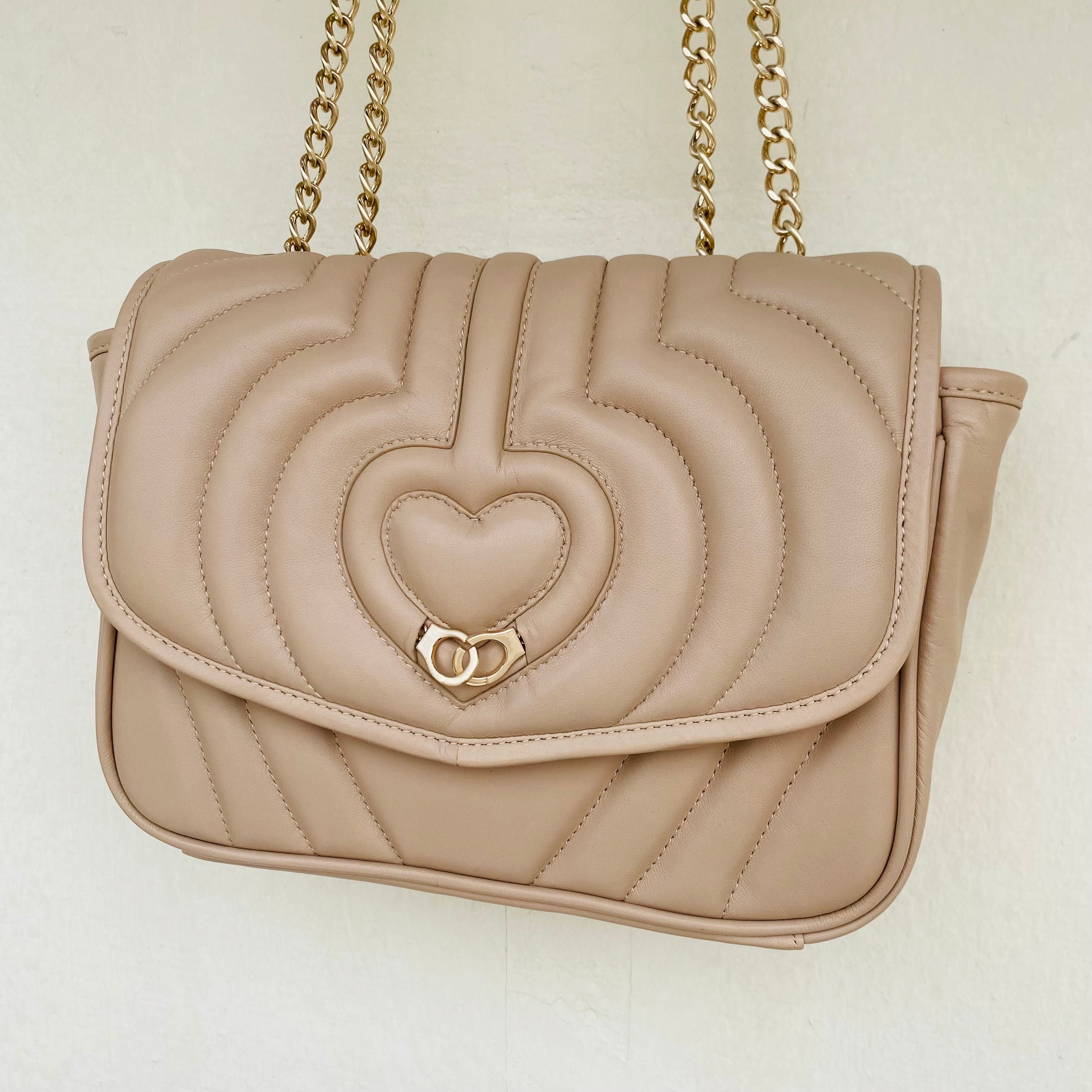 Sac trotteur à rabat - Beige