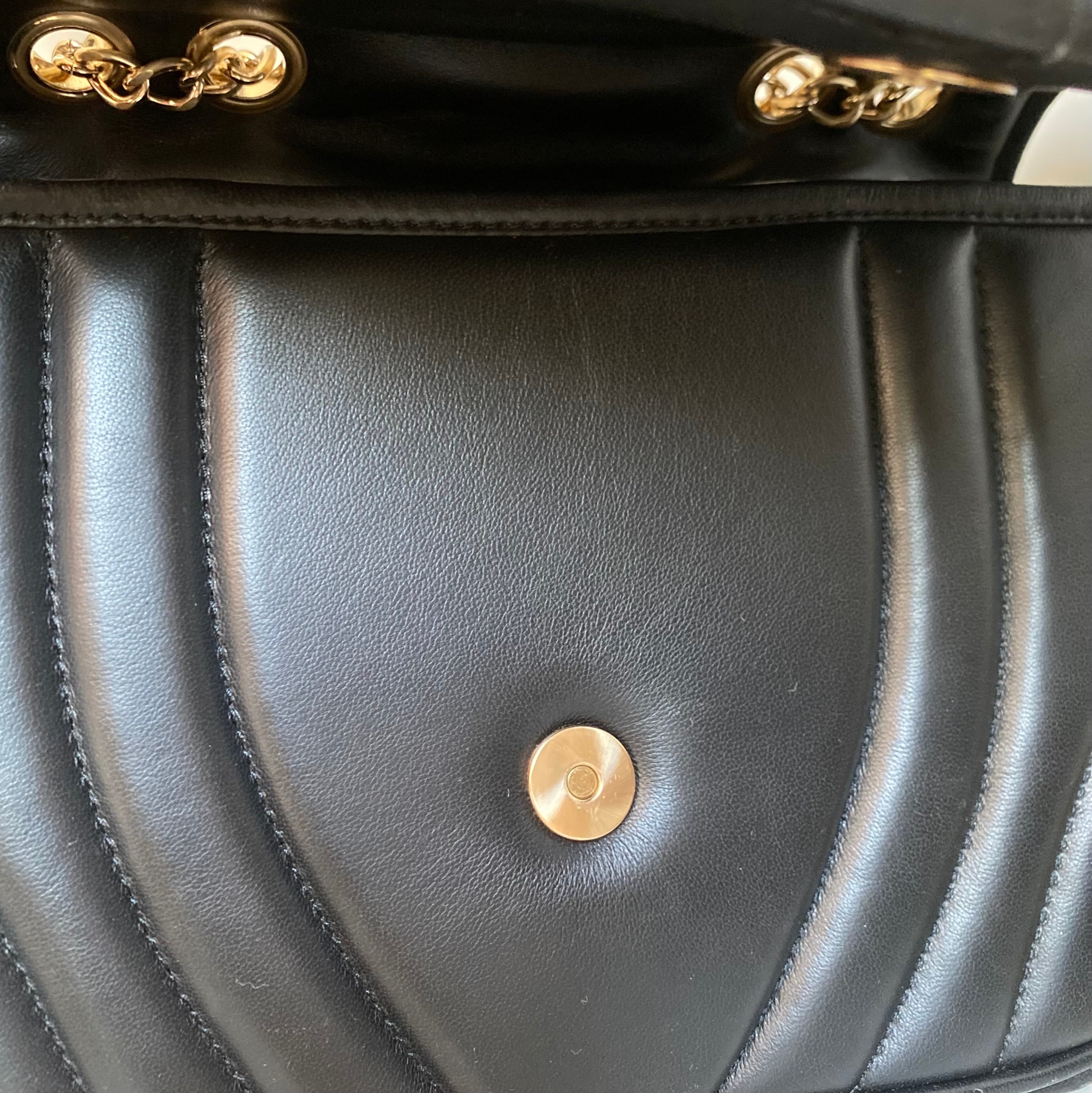 Sac trotteur à rabat - Noir