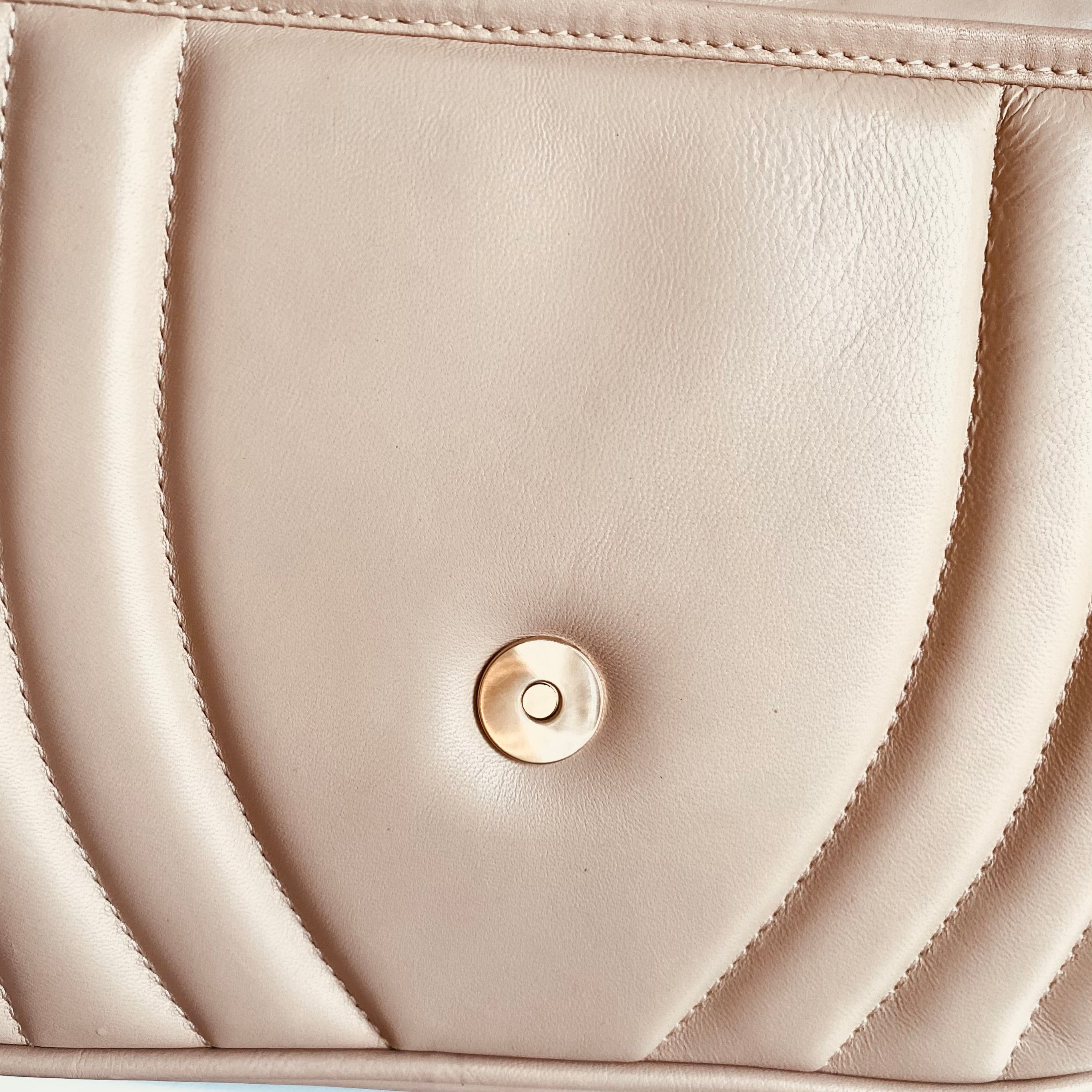 Sac trotteur à rabat - Beige