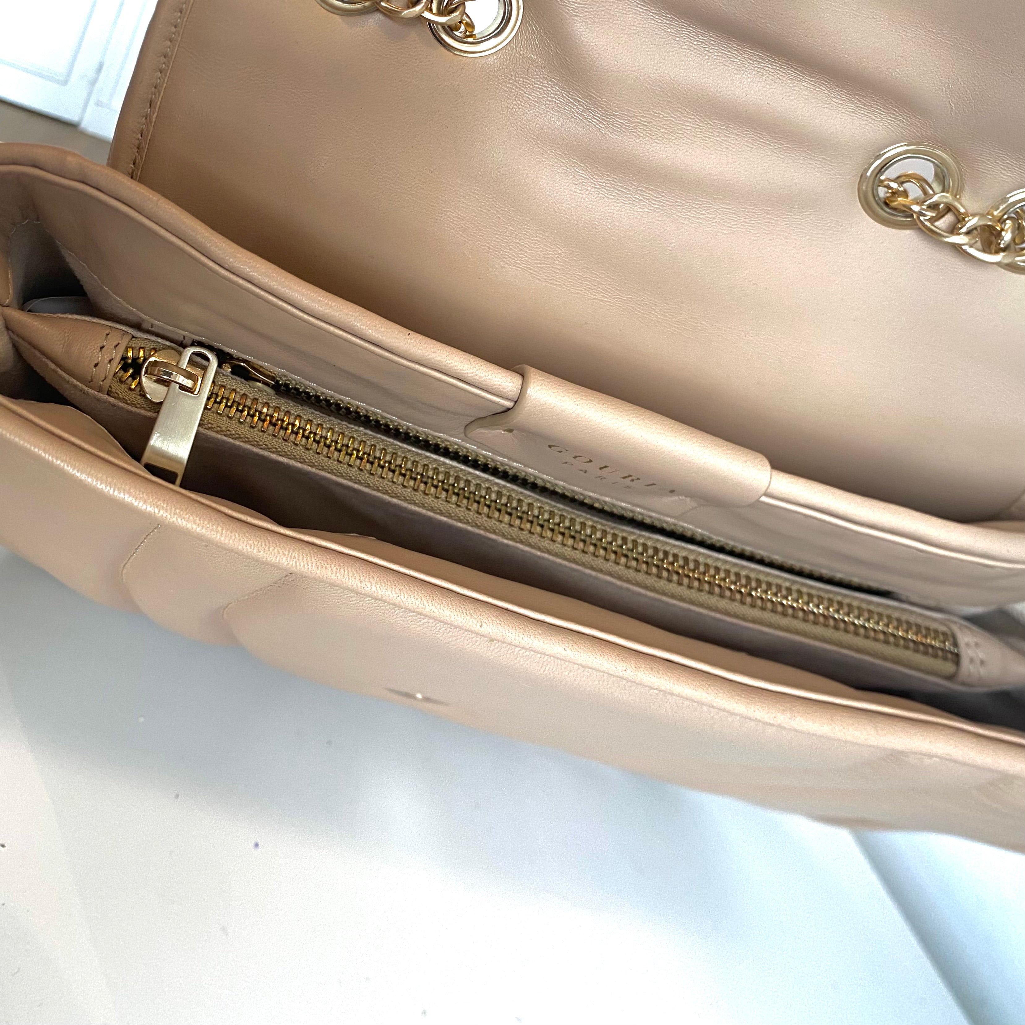 Sac trotteur à rabat - Camel