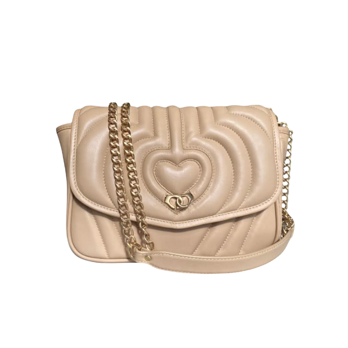 Sac trotteur à rabat - Beige